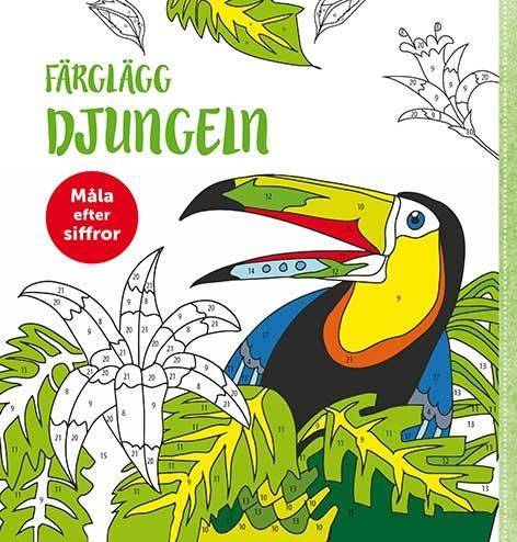 Färglägg djungeln