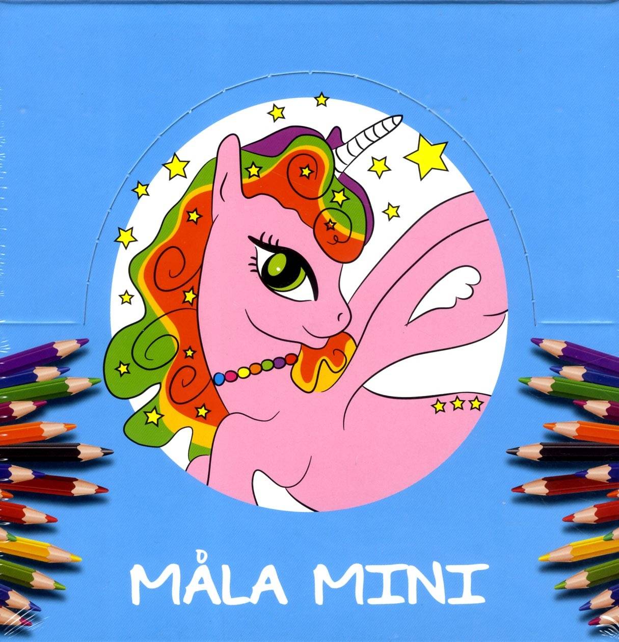 Måla mini display (inkl 4x12 böcker)