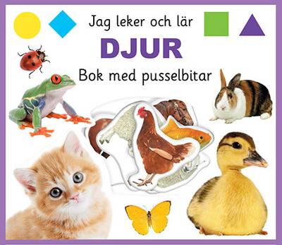 Djur : bok med pusselbitar