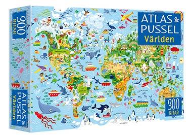 Atlas & pussel : Världen