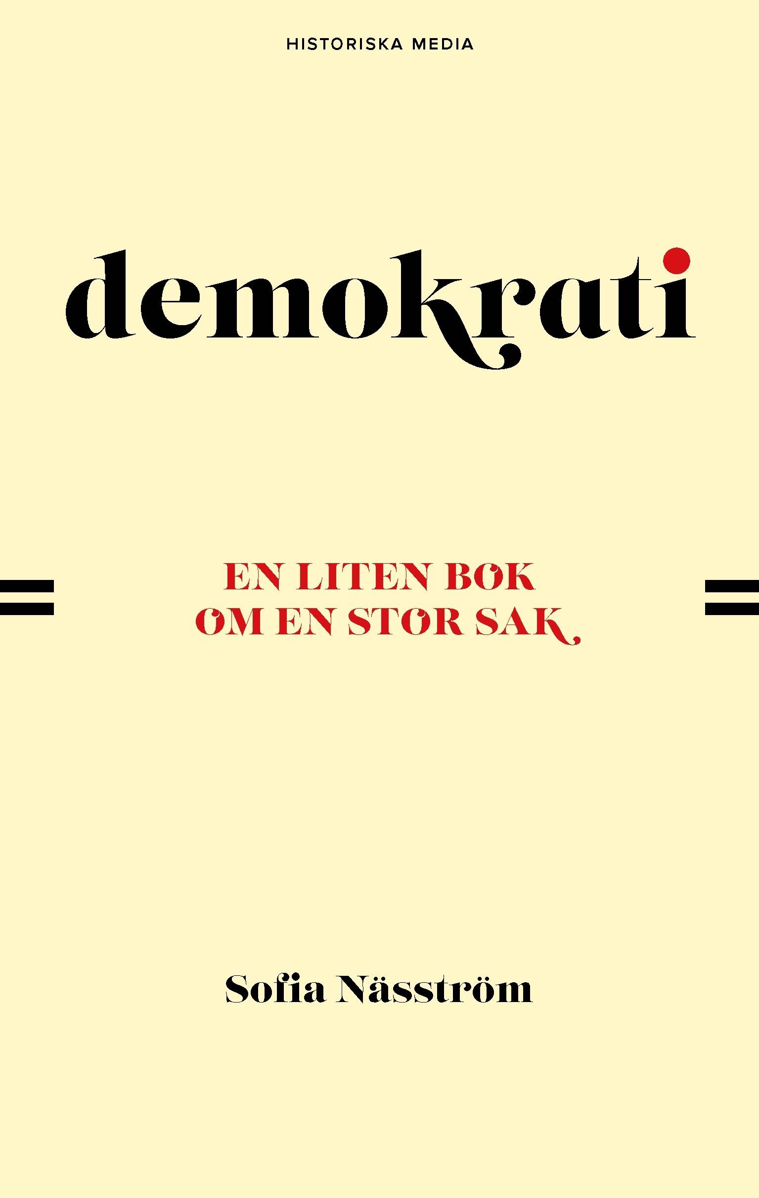 Demokrati : en liten bok om en stor sak