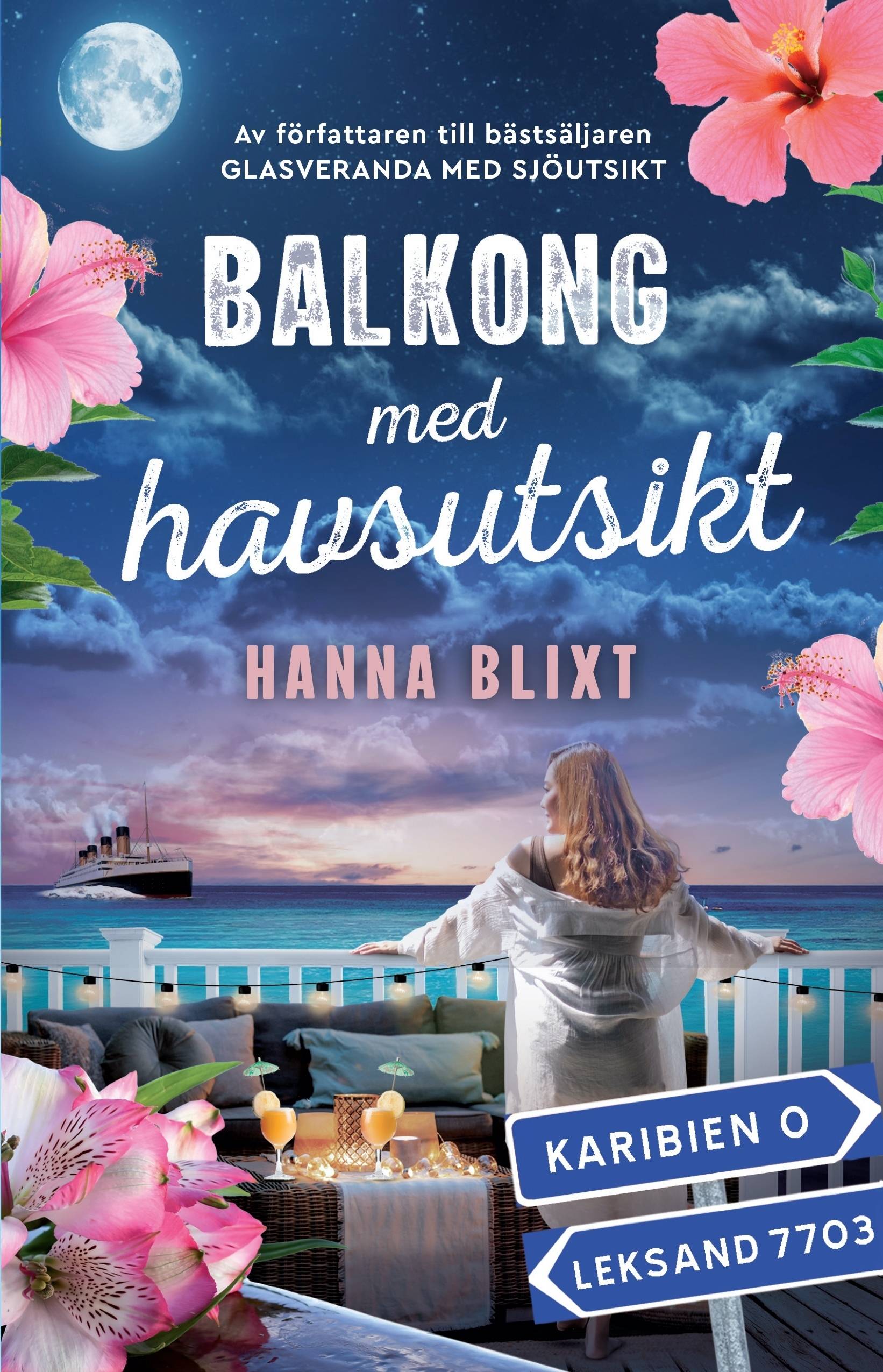 Balkong med havsutsikt