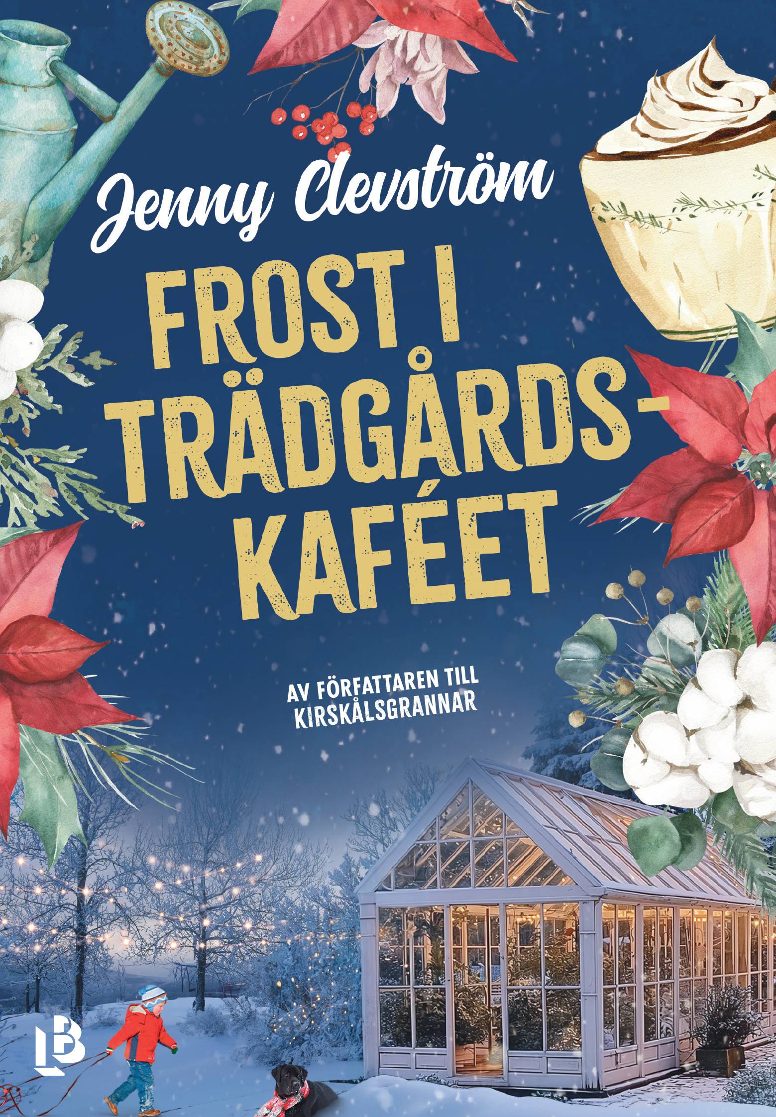 Frost i trädgårdskaféet