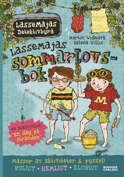 LasseMajas sommarlovsbok. En dag på stranden