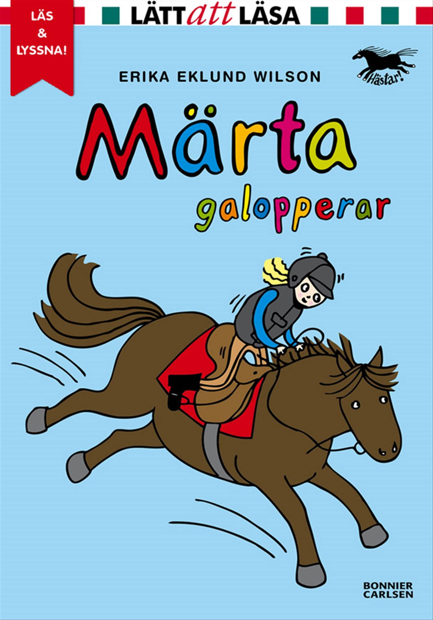 Märta galopperar