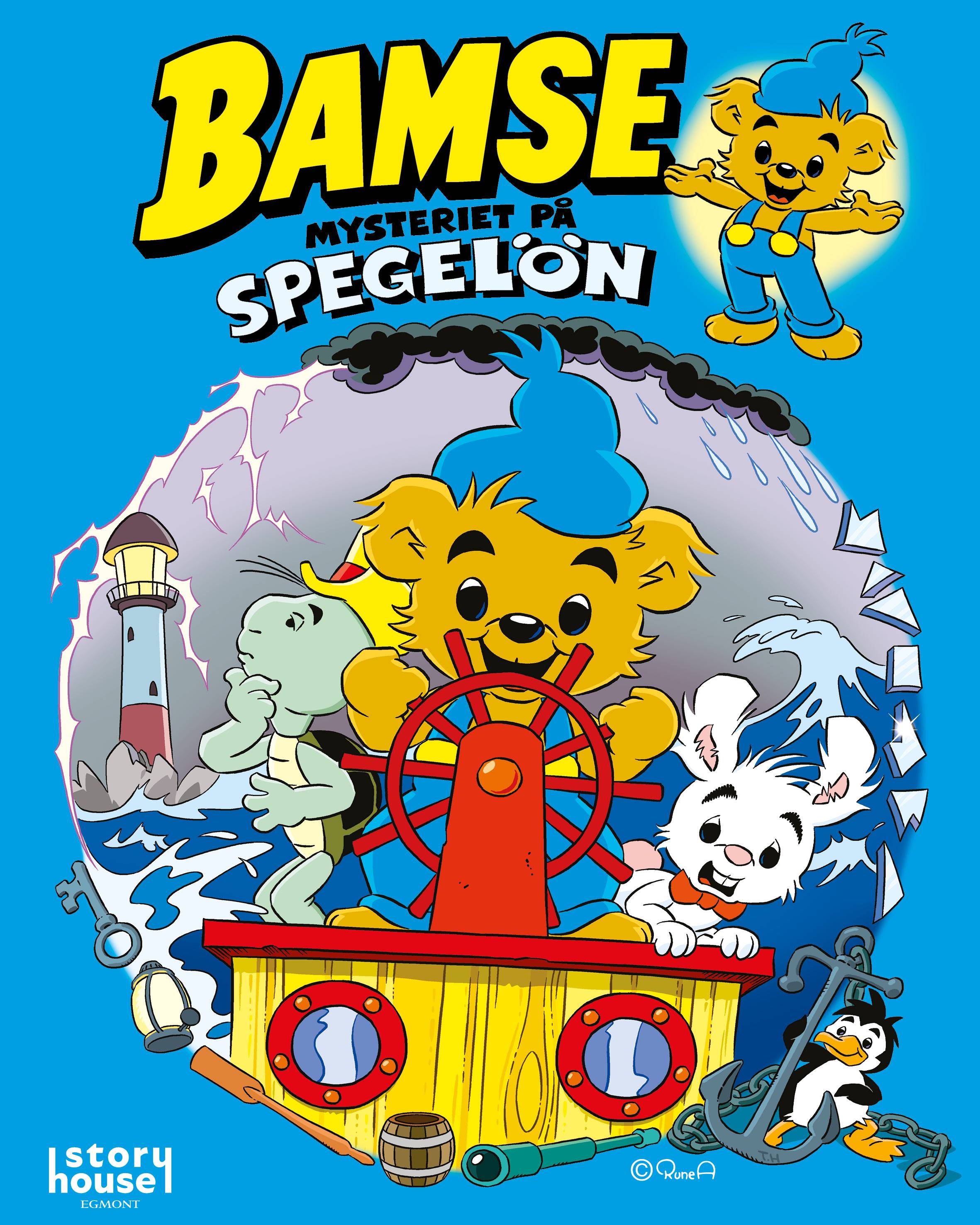 Bamse och mysteriet på spegelön