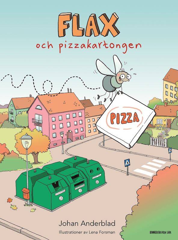 Flax och pizzakartongen