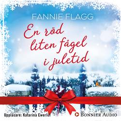 En röd liten fågel i juletid