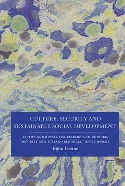 Culture, security and sustainable social development : Sector Committee for