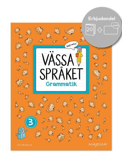 Vässa språket grammatik 3 paket (1835kr)