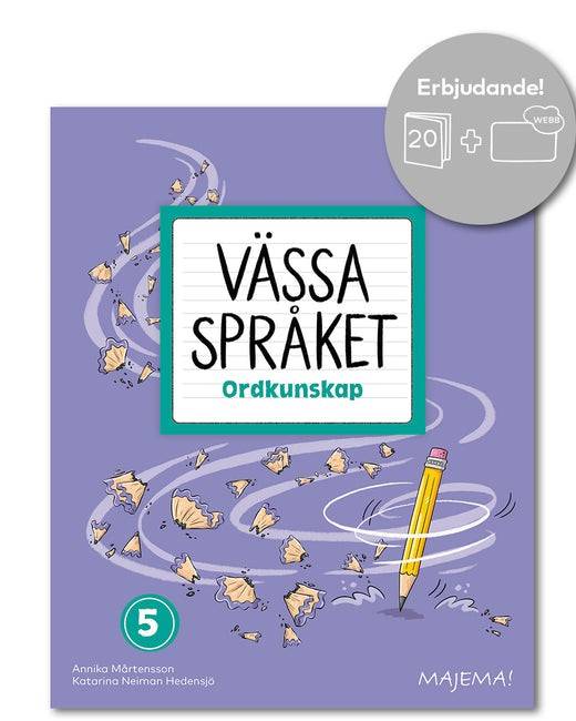 Vässa språket ordkunskap åk 5 paket (1835kr)