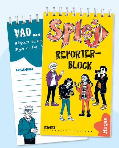 SPLEJ - Reporterblock (10 pack)