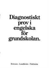 Diagnostiskt prov i engelska för grundskolan