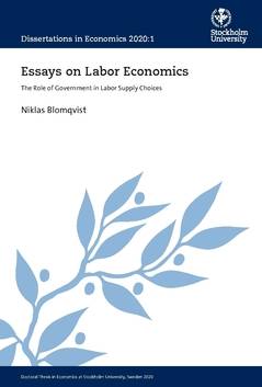 Essays on labor economics : the role of government in labor supply choices