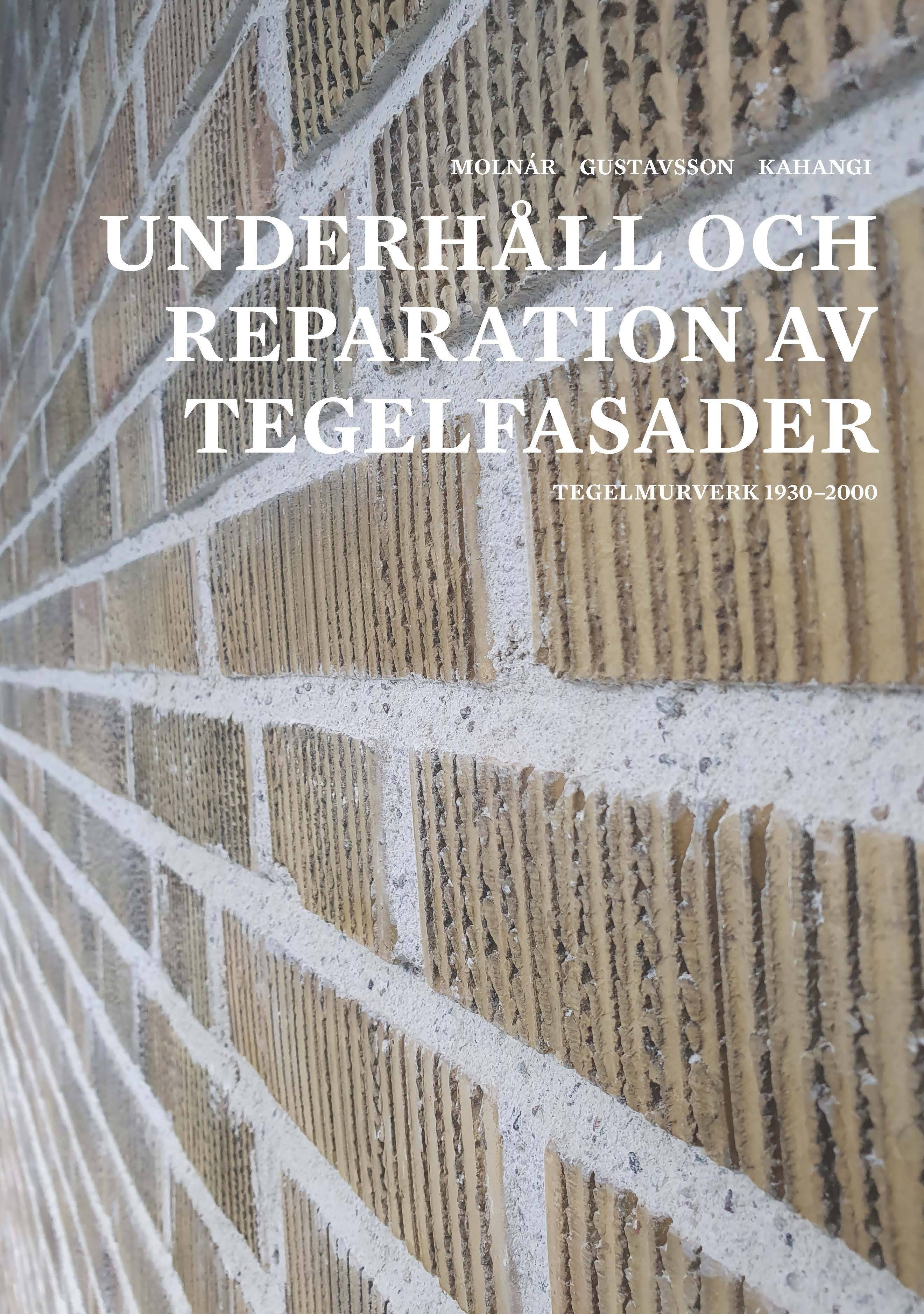 Underhåll och reparation av tegelfasader