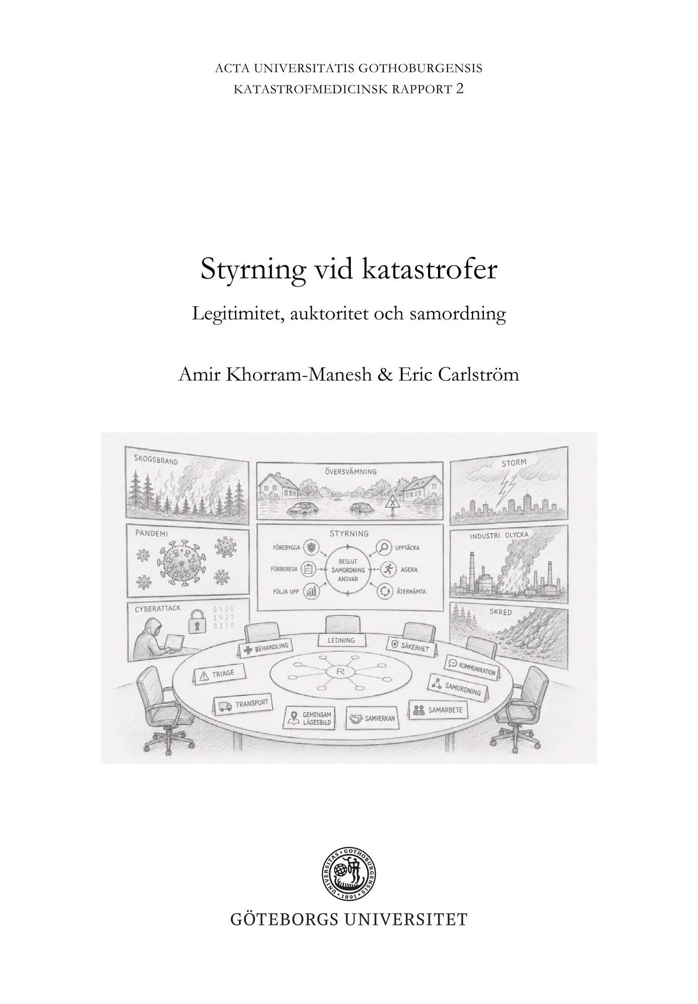 Styrning av katastrofer : legitimitet, auktoritet och samordning