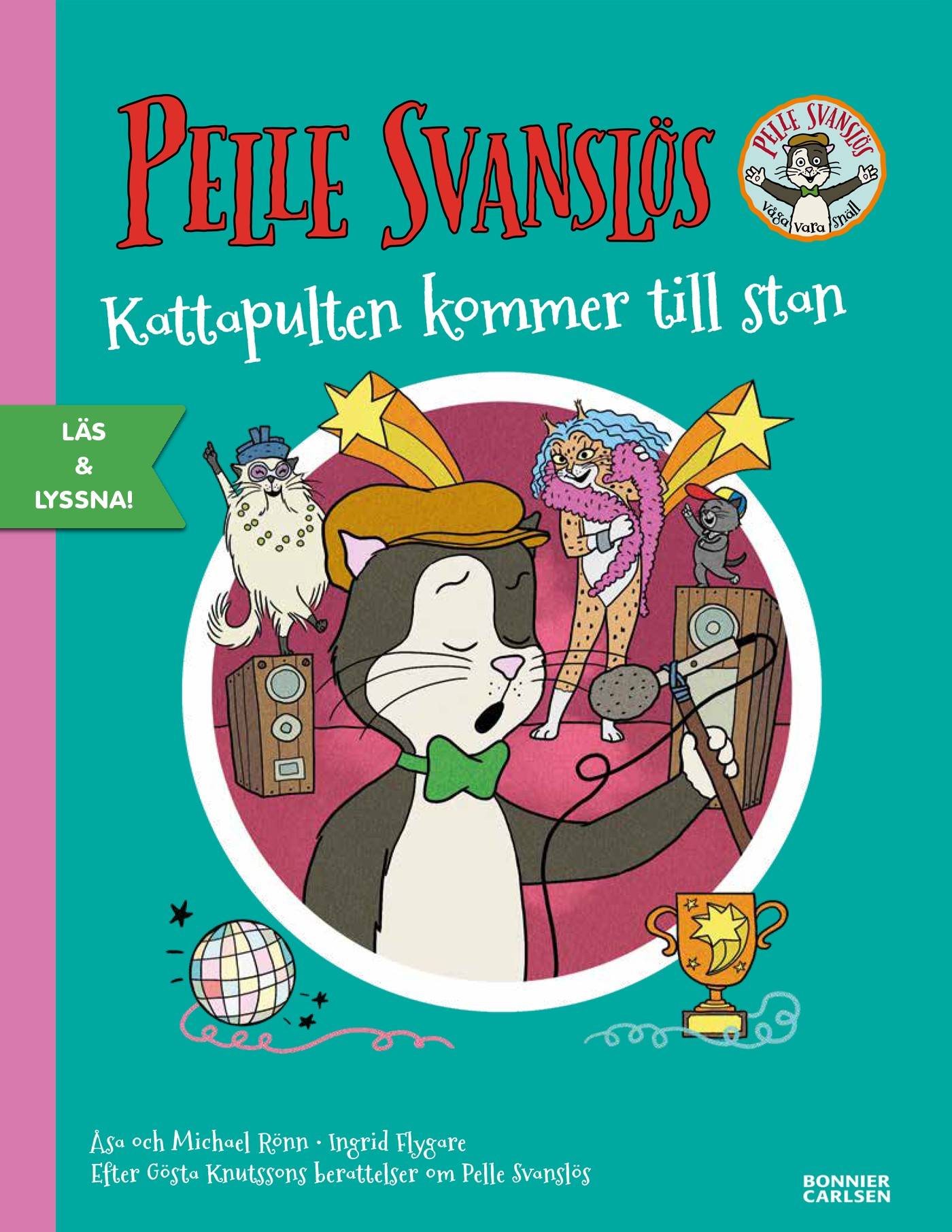 Pelle Svanslös: Kattapulten kommer till stan (e-bok + ljud) : En av berättelserna från boken 