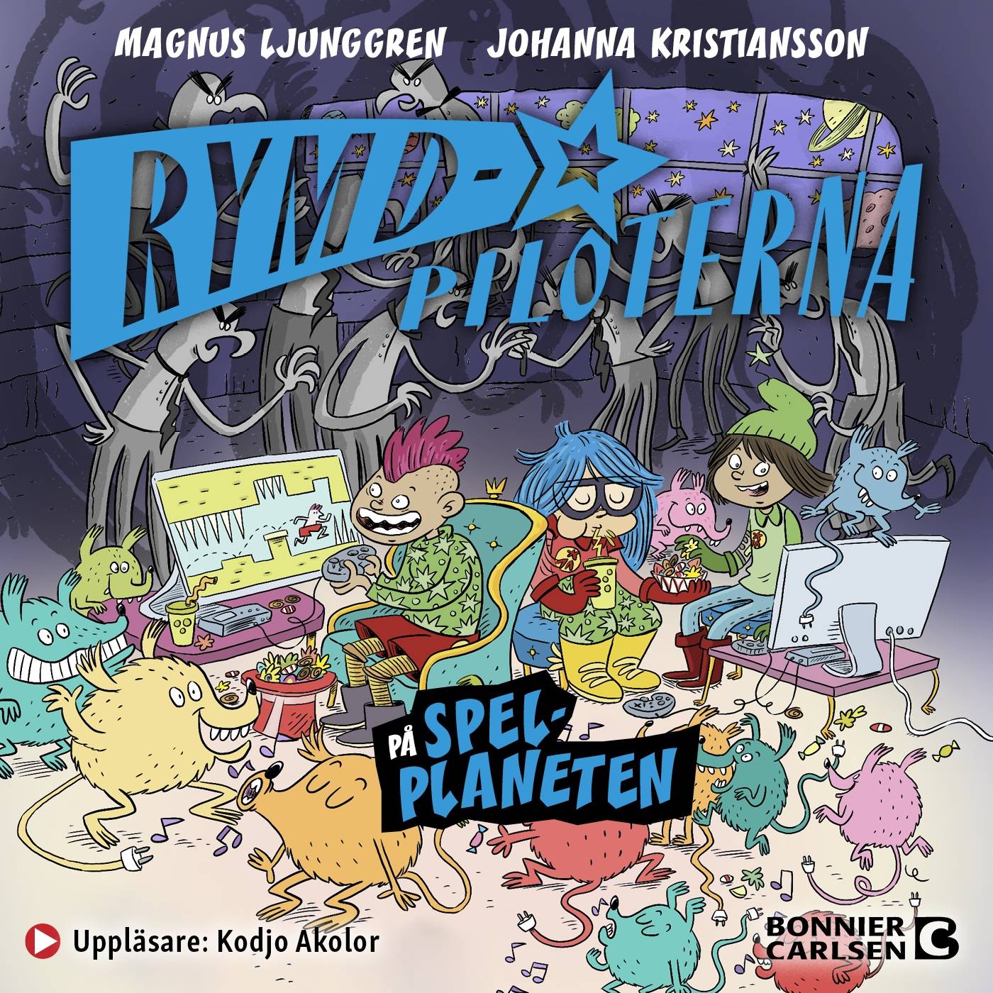 Rymdpiloterna på spelplaneten