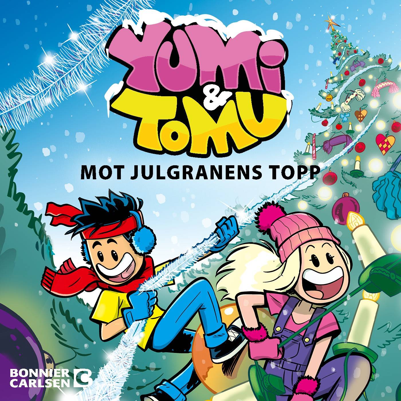 Yumi & Tomu. Mot julgranens topp!