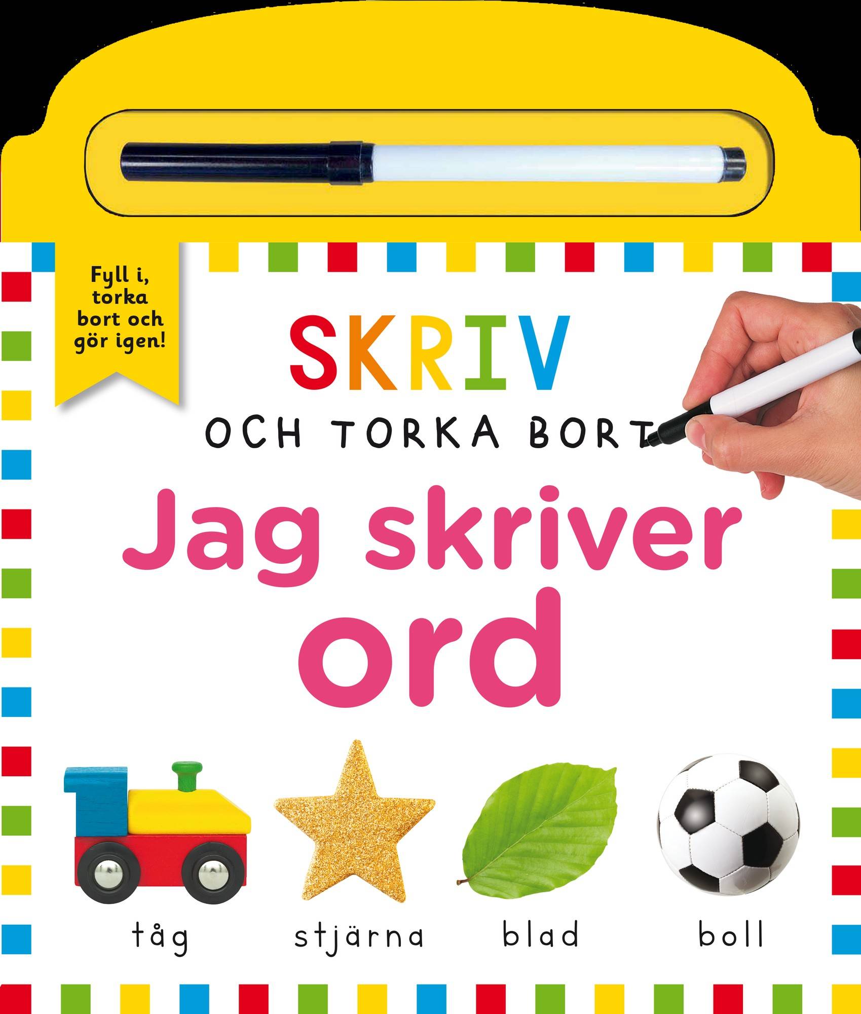 Jag skriver ord