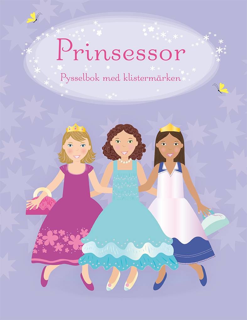 Prinsessor : pysselbok med klistermärken