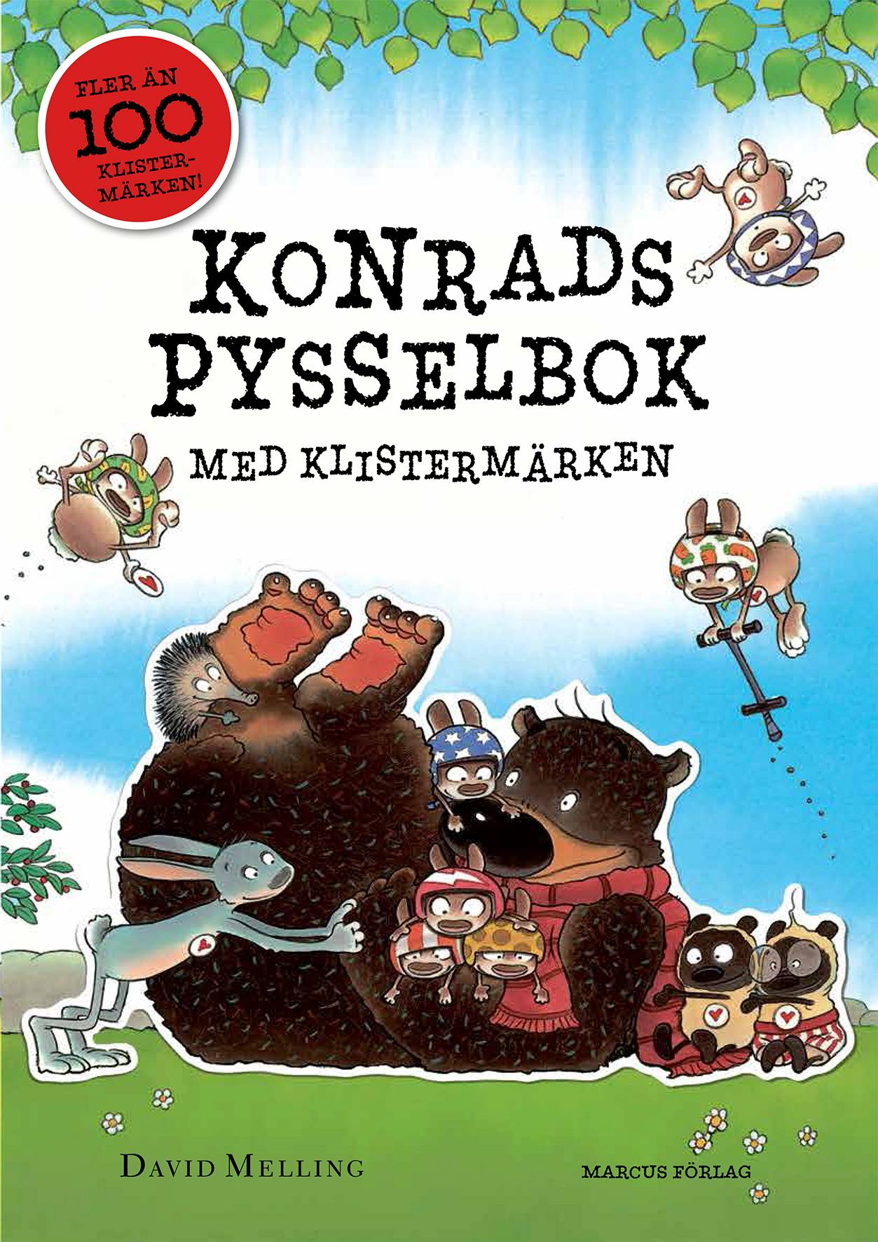 Konrads pysselbok med klistermärken