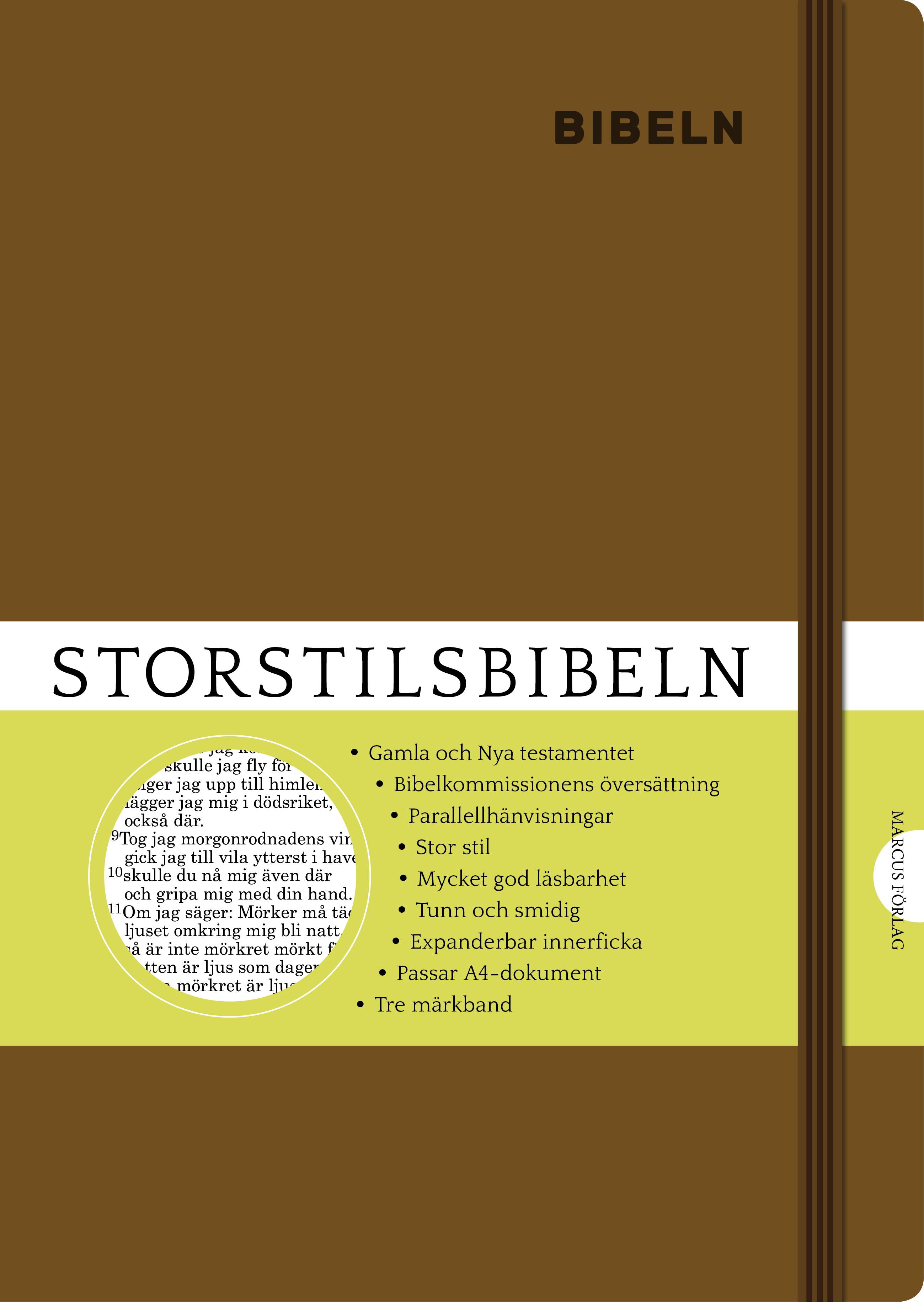 Storstilsbibeln - Brun