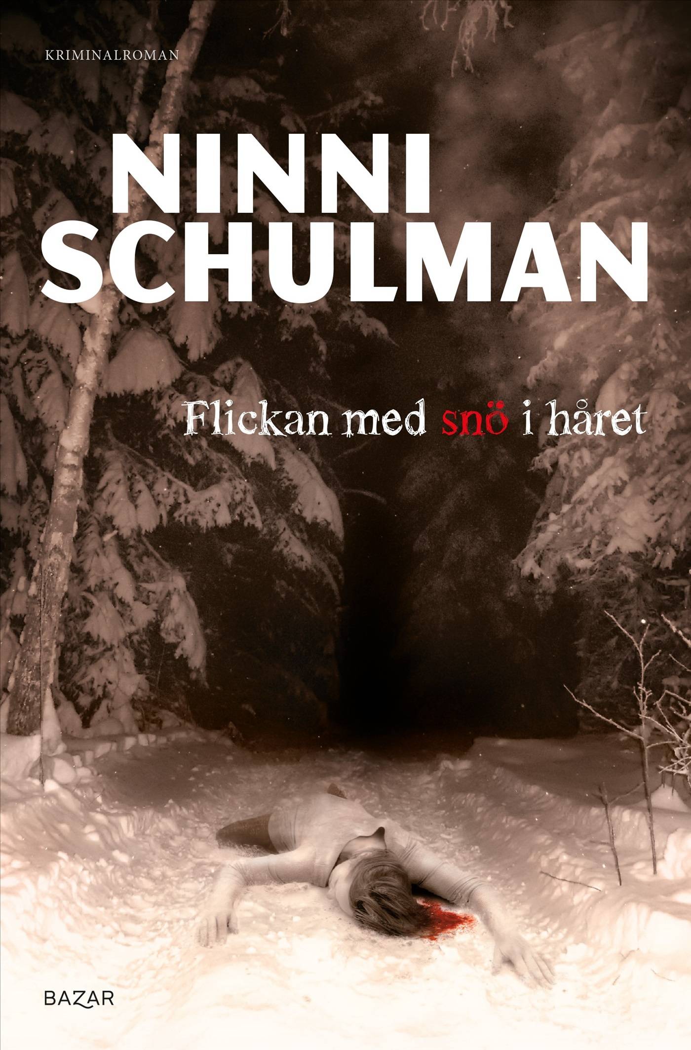 Flickan med snö i håret