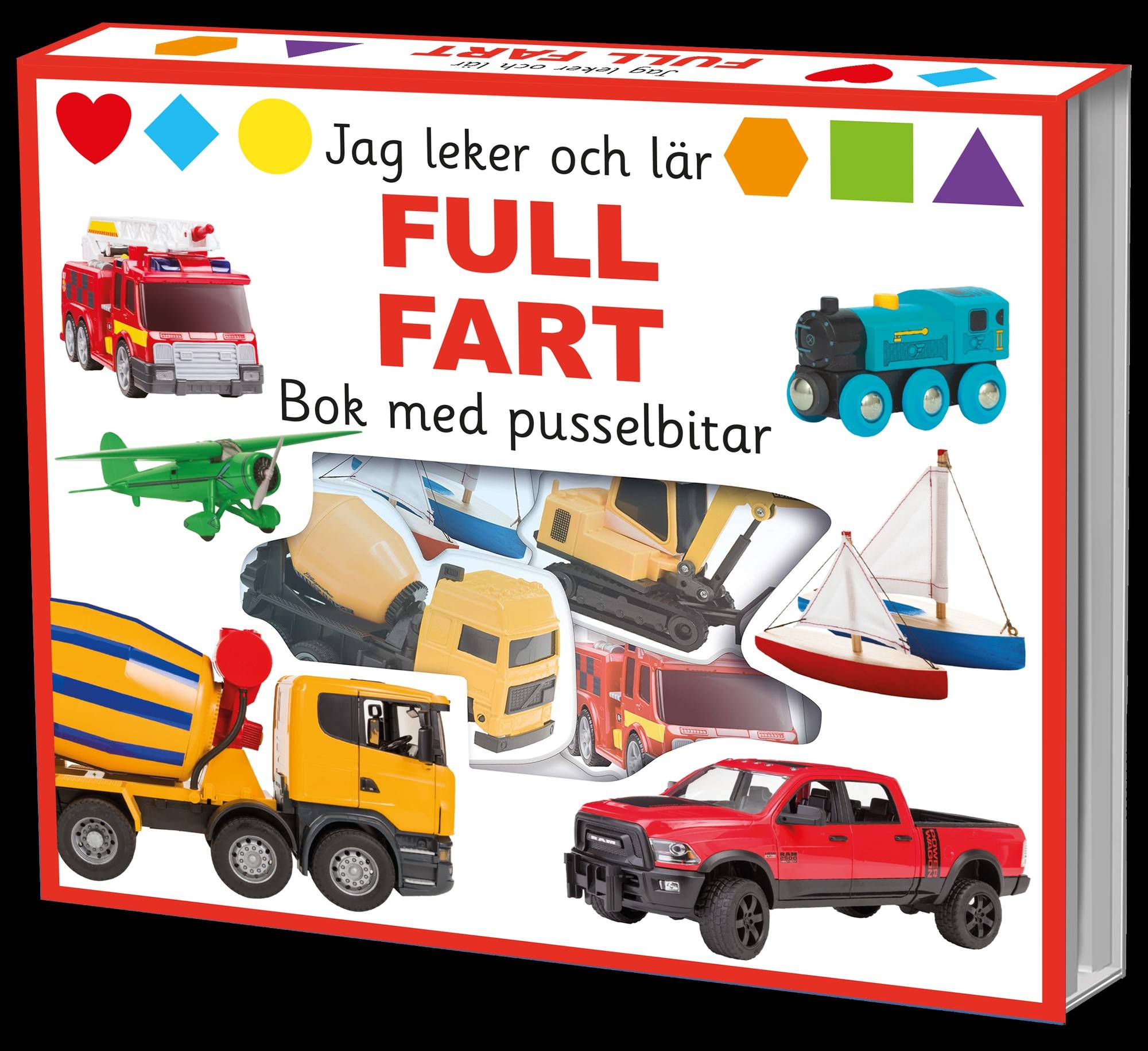Full fart : bok med pusselbitar