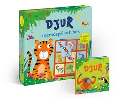 Djur : memospel och bok