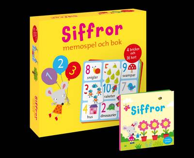 Siffror : memospel och bok