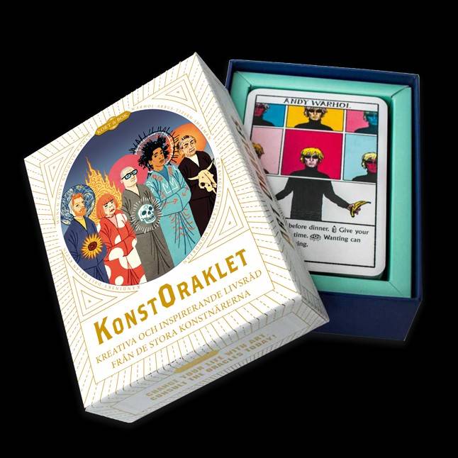 Konstoraklet : kreativa och inspirerande livsråd från de stora konstnärerna