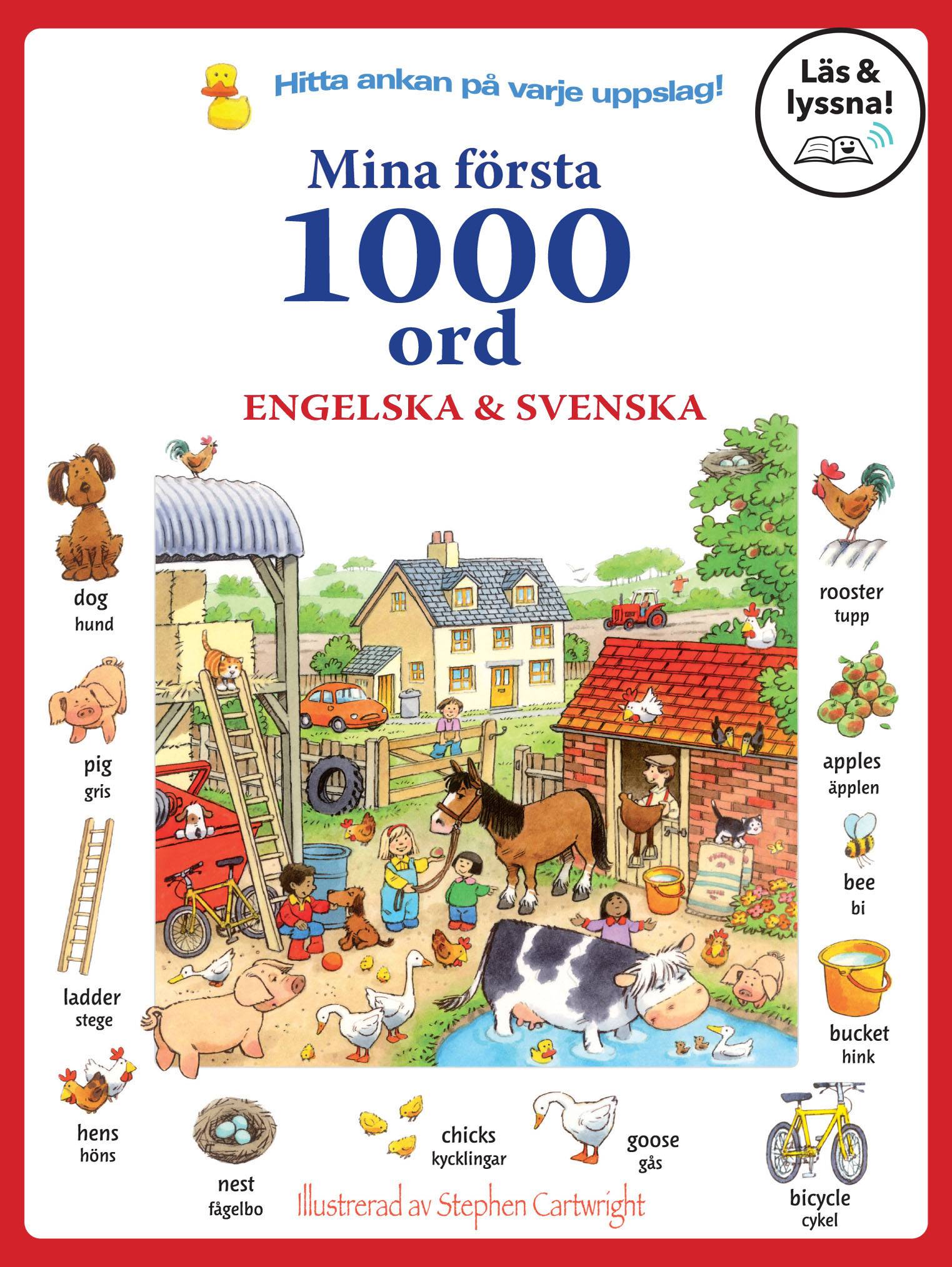 Mina första 1000 ord : engelska & svenska (Läs & lyssna)