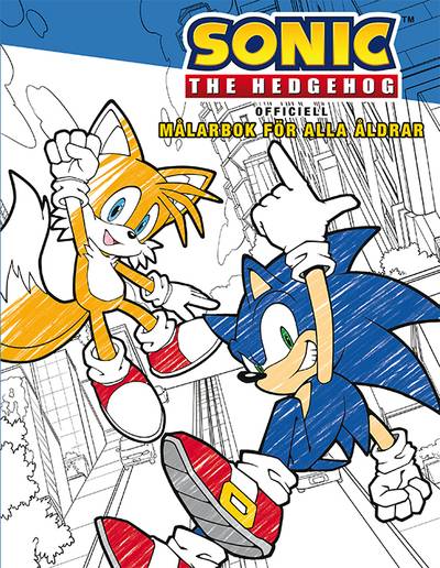 Sonic the Hedgehog: Målarbok för alla åldrar