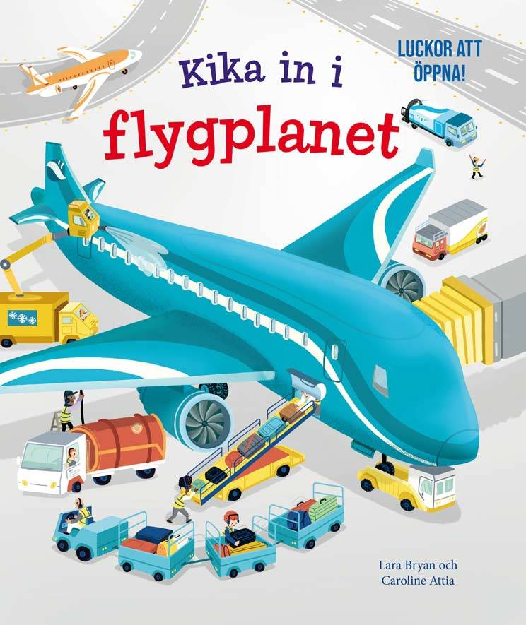 Kika in i flygplanet