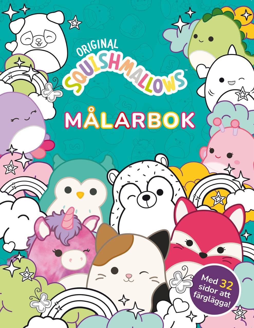 Squishmallows. Målarbok