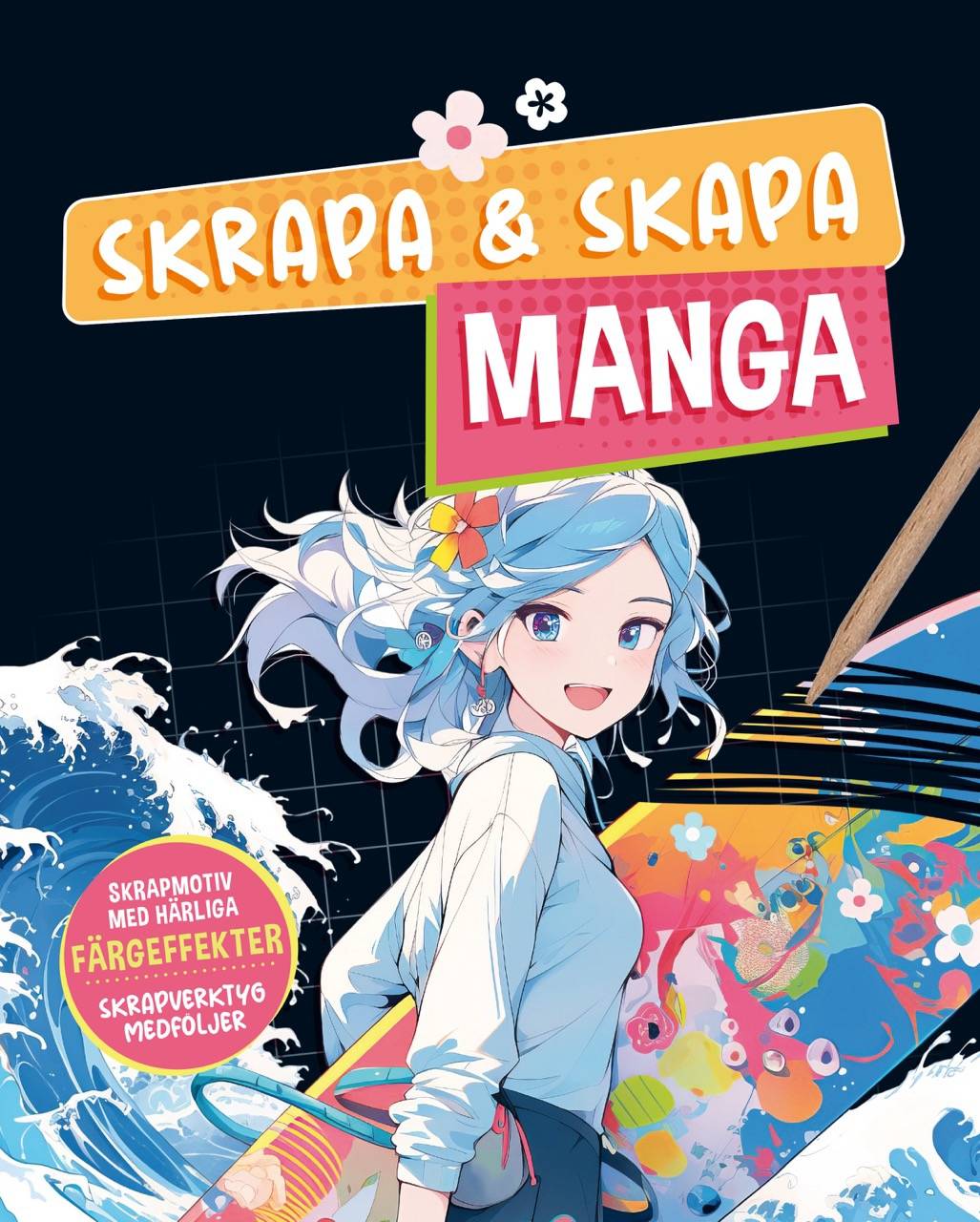 Skrapa & skapa: Manga