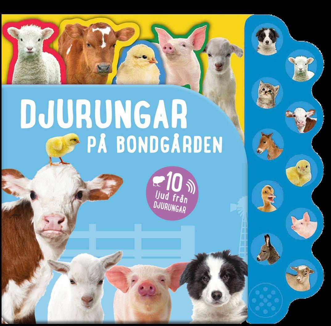 Djurungar på bondgården