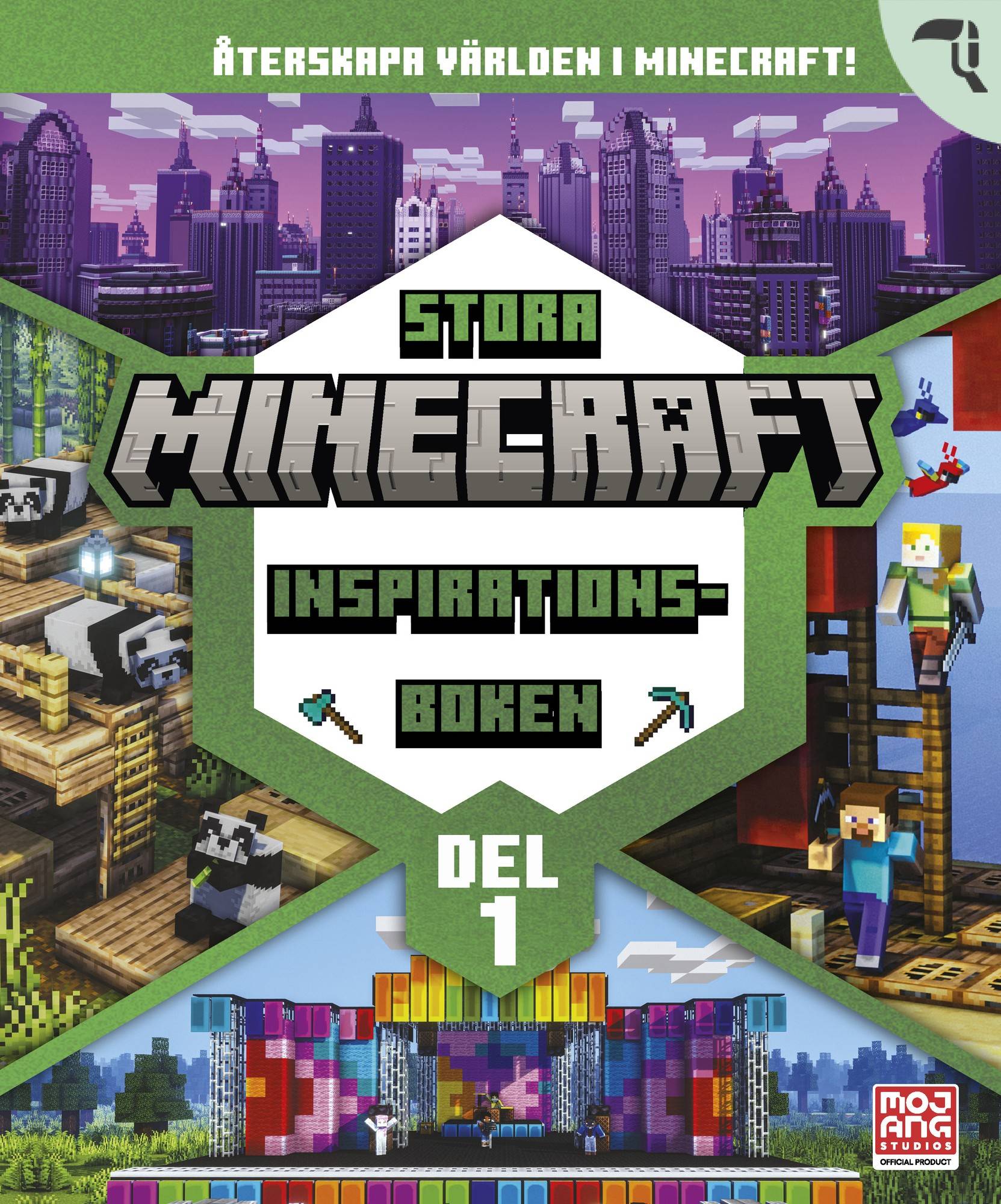 Stora Minecraft-inspirationsboken. Del 1