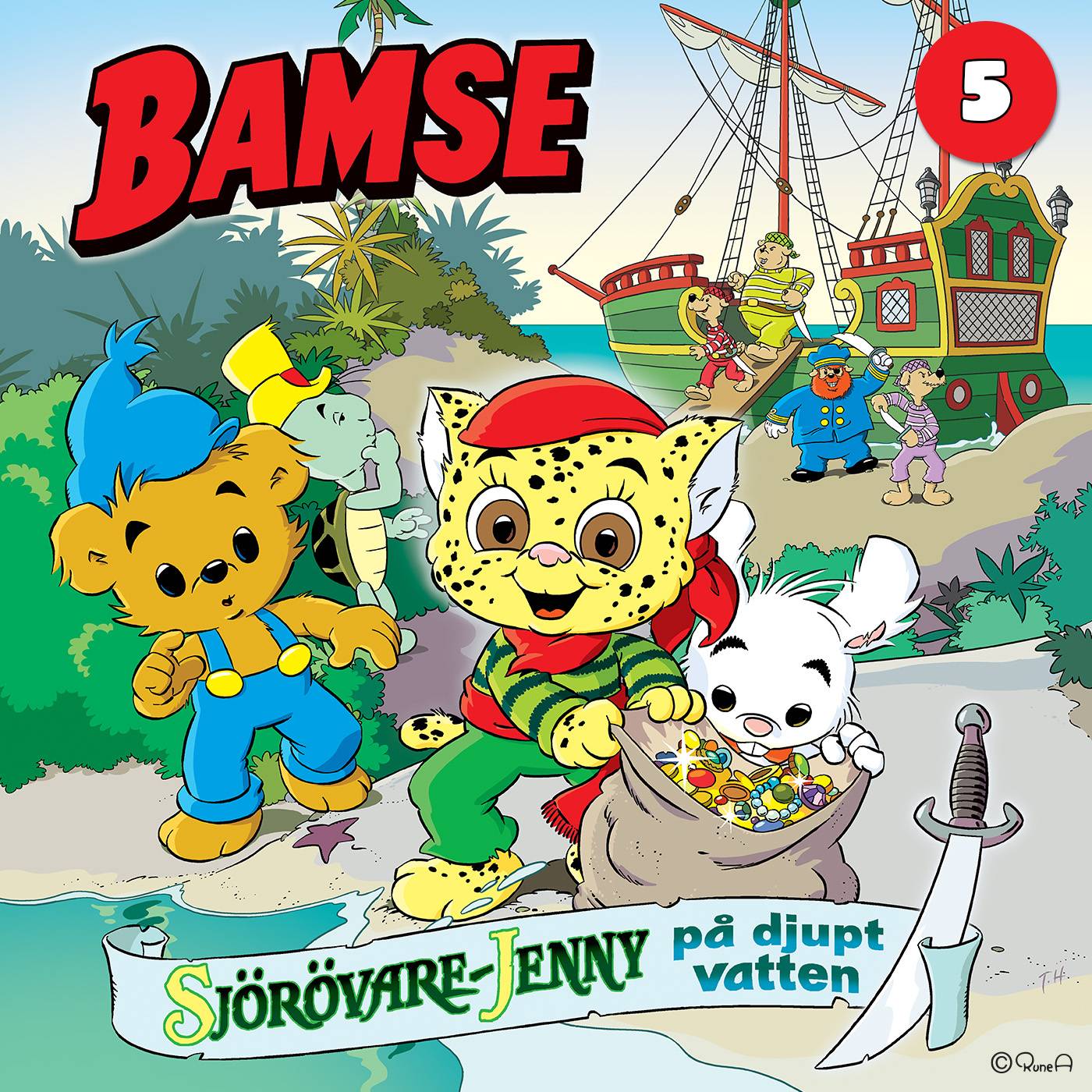 Bamse -  Sjörövare-Jenny på djupt vatten del 5