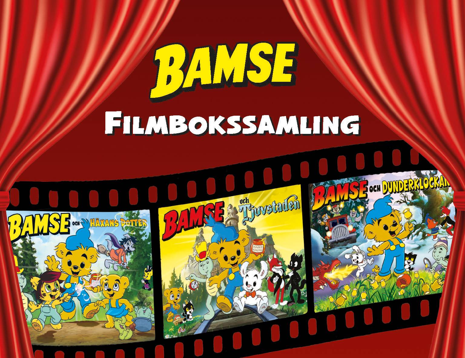 Bamse filmbokssamling