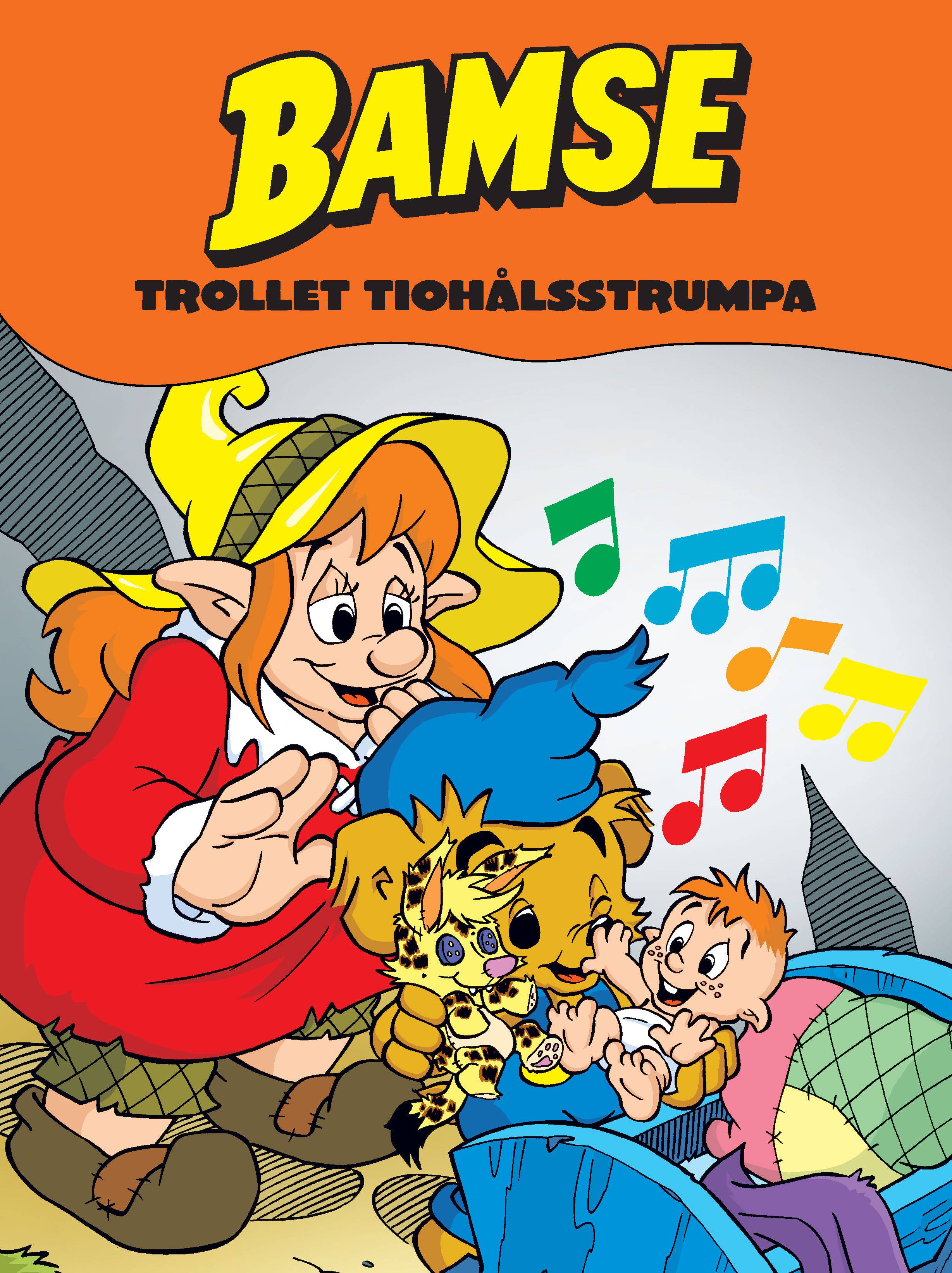 Bamse och trollet Tiohålsstrumpa (Läs & Lyssna)