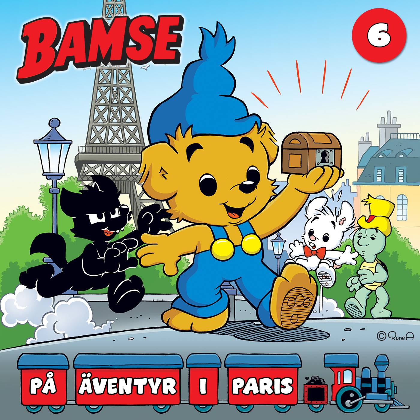 Bamse på äventyr i Paris. Del 6