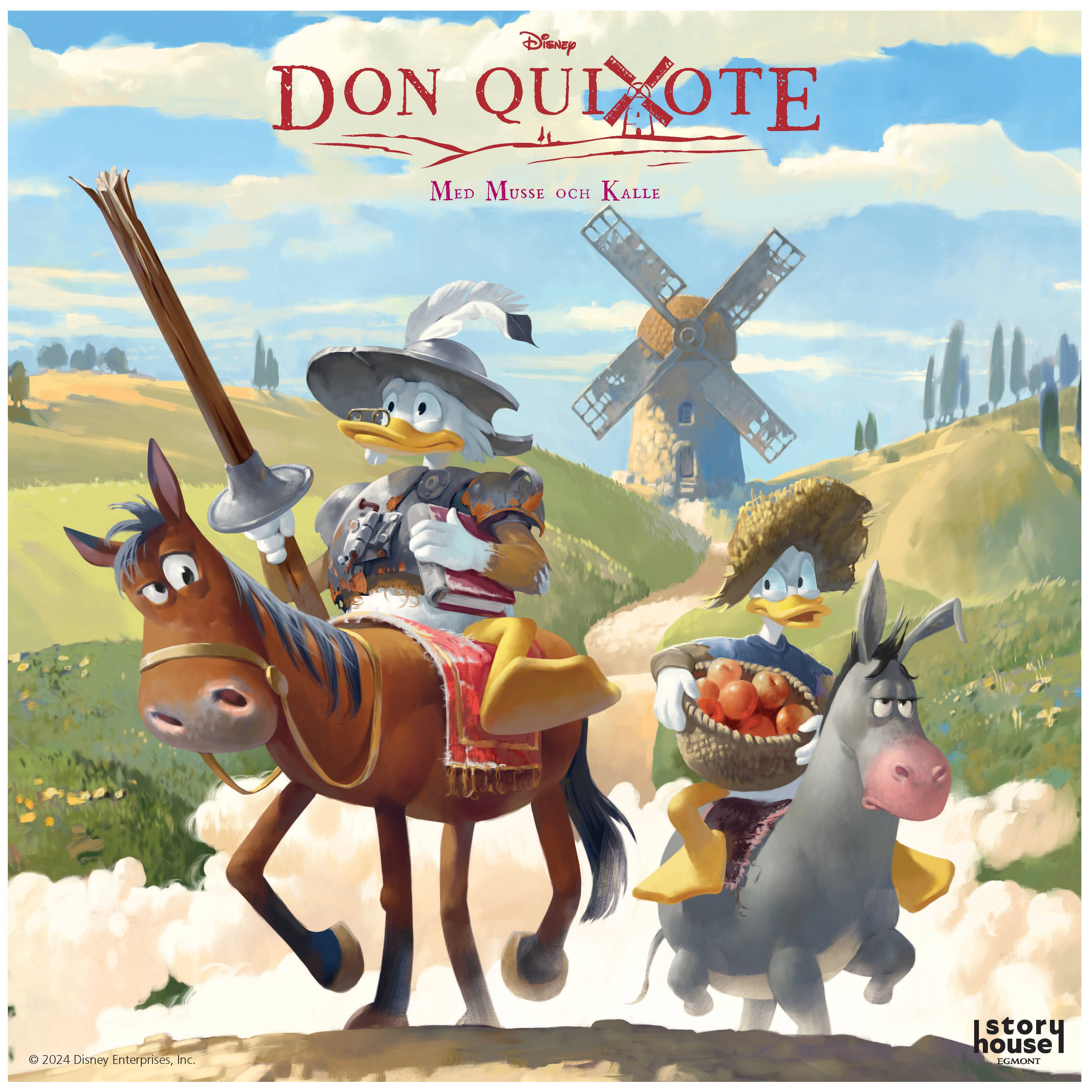 Don Quijote med Musse och Kalle