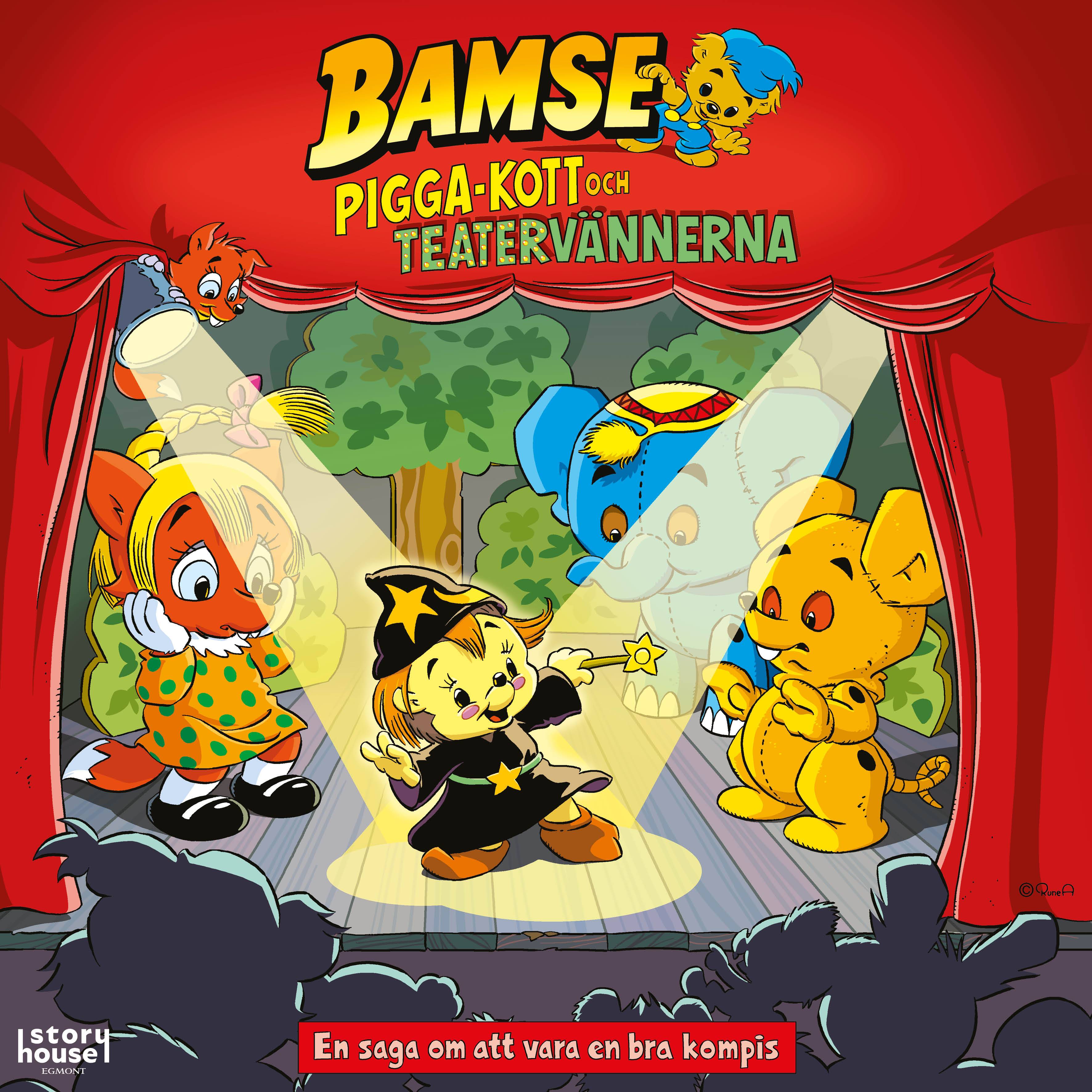 Bamse Pigga-Kott och teatervännerna