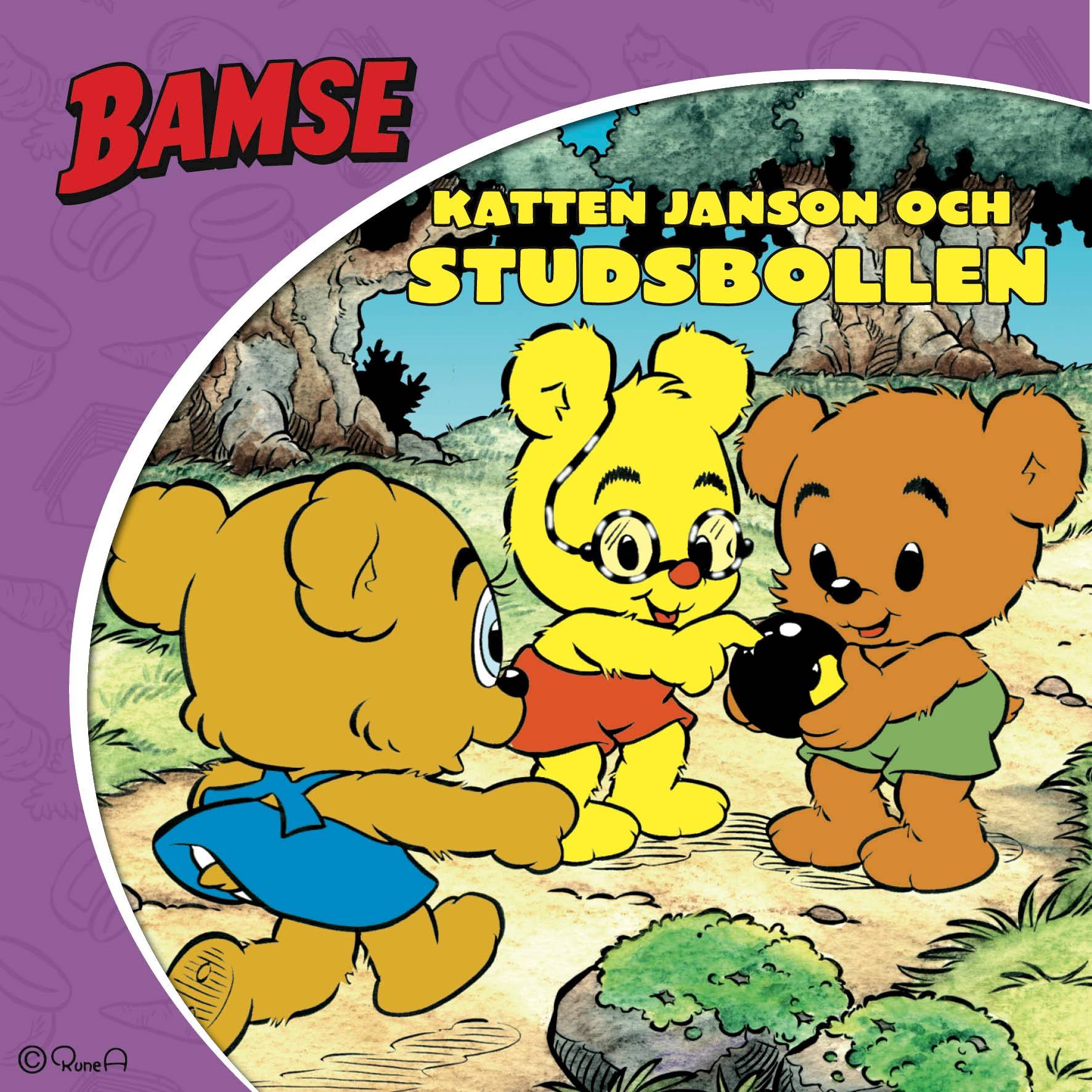 Bamse Katten Janson och studsbollen