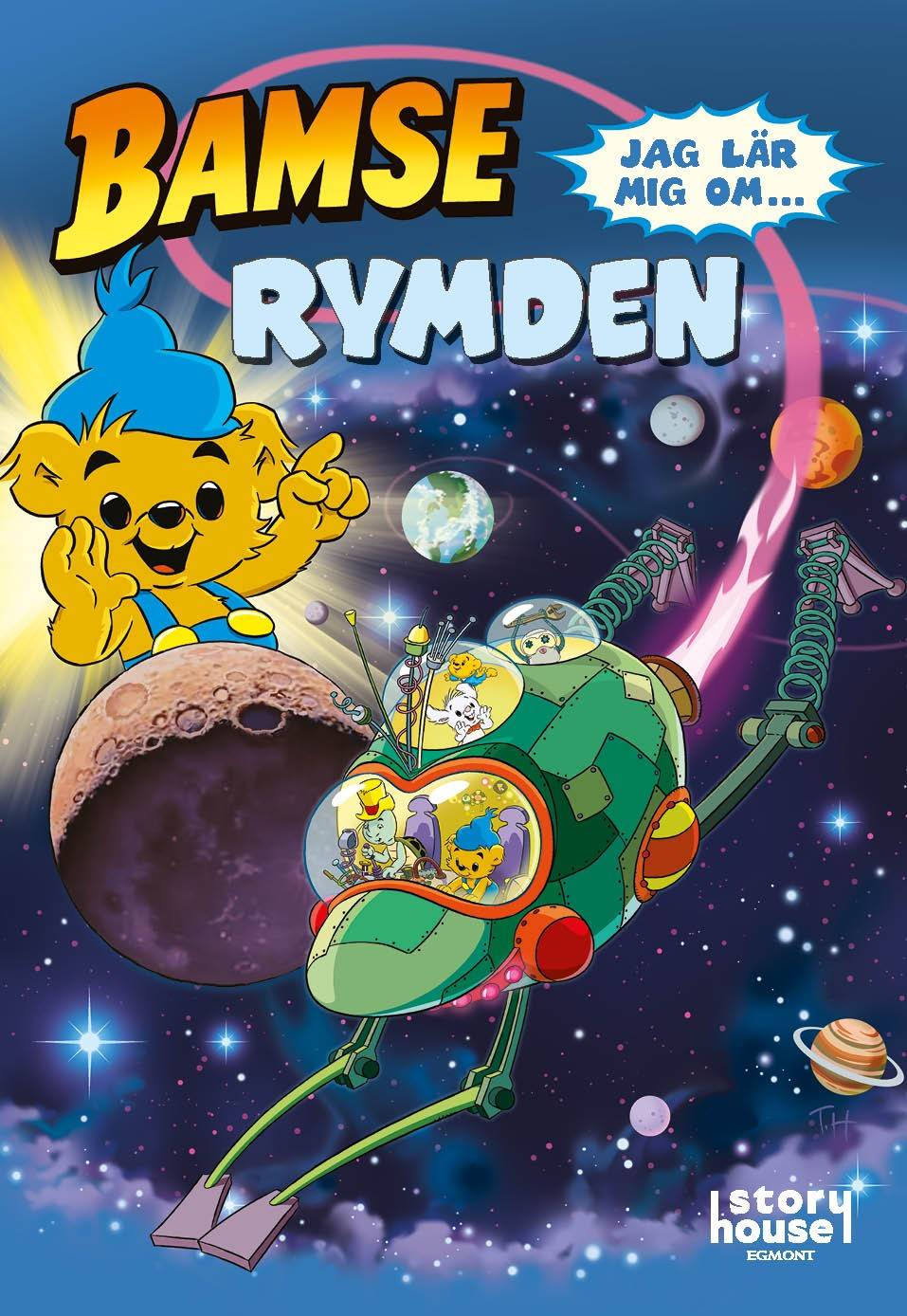 Bamse: Jag lär mig om rymden (Läs & lyssna)
