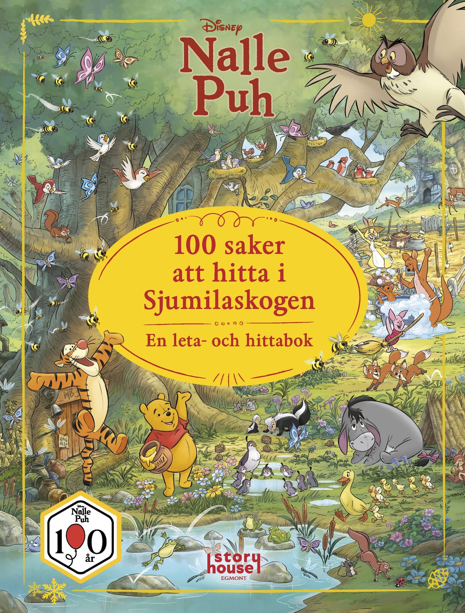 100 saker att hitta i Sjumilaskogen - en leta- och hittabok Lläs & lyssna)