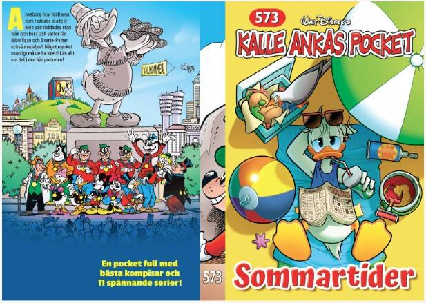 Kalle Ankas Pocket 573 : Sommartider
