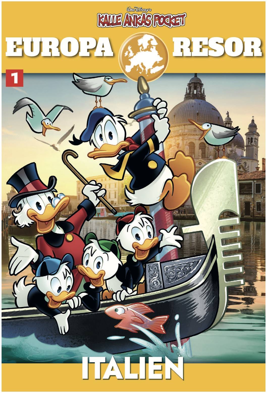 Kalle Ankas Pocket : Europa Resor Italien
